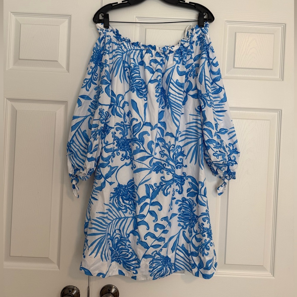 Lilly Pulitzer Off Shoulder Dress